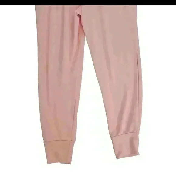 Fabletics Womens Luxe Terry Jogger Soft Lounge Sweatpants In Pink Dust S - Picture 6 of 13